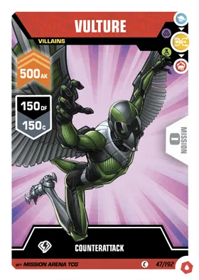 Card Vulture Marvel Mission Arena